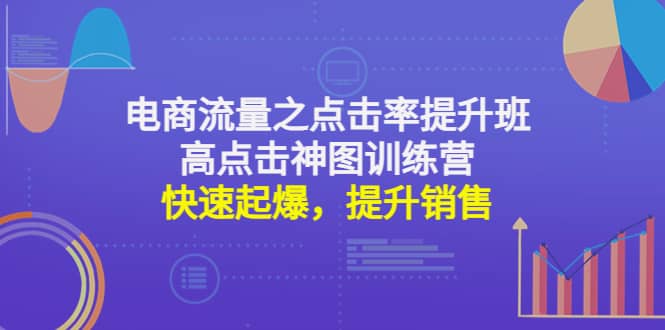 电商流量之点击率提升班+高点击神图训练营：快速起爆，提升销售-创客一号